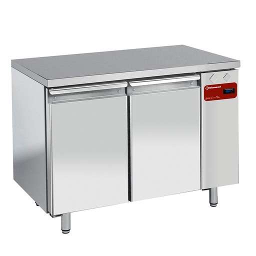 [TS2B/H] Freezing table, ventilated, 2 doors GN 1/1, (without group)