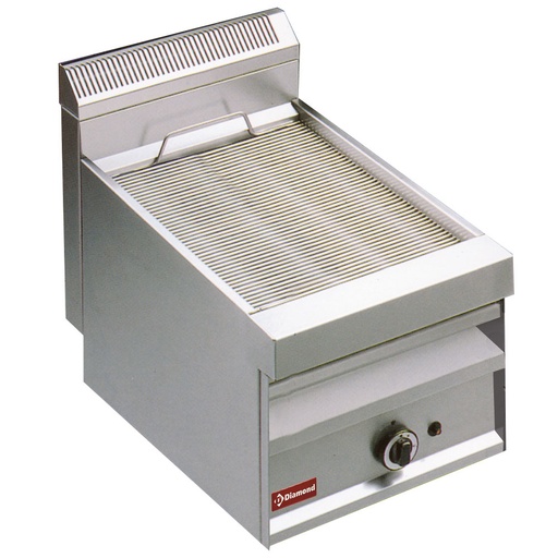 [GV407] Gas steam-grill with grill in "O"-form -Top-