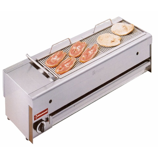 [GV1035/D] Gas table grill-steamer