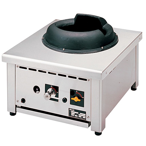 [WGF1-6/T] Gas wok stove for the table, 1 fire (28 kW)