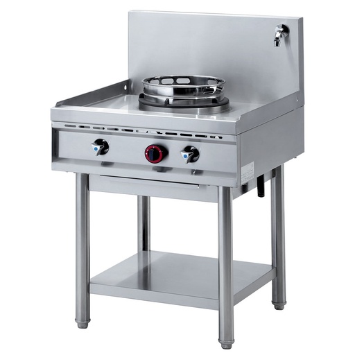 [WGL1-7] Gas wok stove, 1 fire (13 kW)