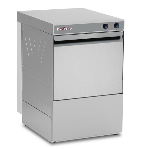 [WR-LB40-MPD4] Glasswasher basket 400x400 mm, with drain pump and detergent dispenser
