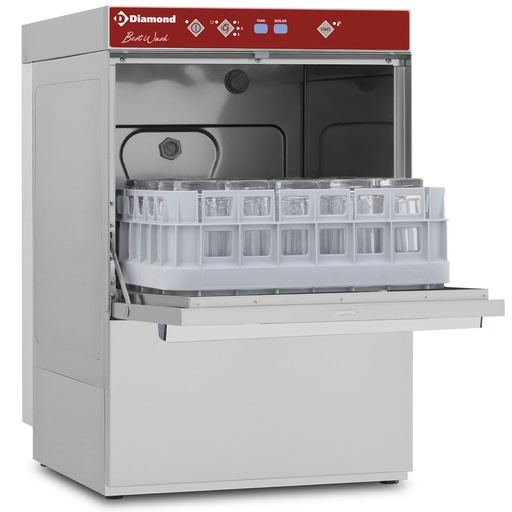 [DGS8/6] Glass-washer, basket 400x400 mm "Full Hygiene"