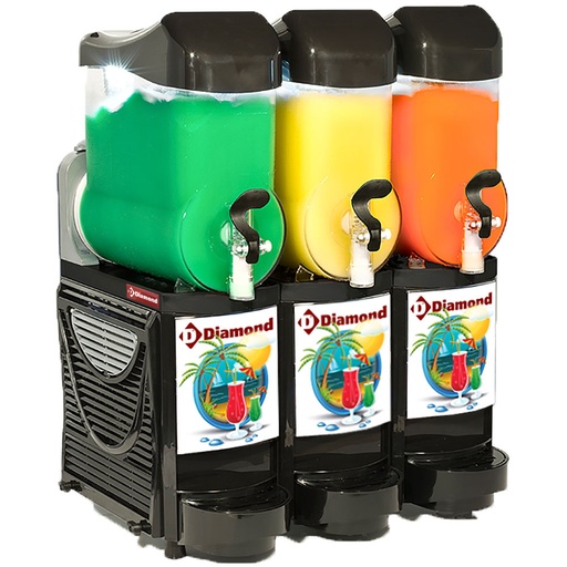 [FABY-3/CB] Granita & sorbet machine/distributor, 3x 10 liters