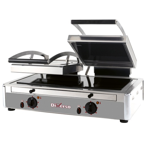[WR-LGVE-62] Grill Panini DOUBLE vitroceramics