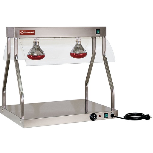 [LRT/225-T] Heating bridge and top, infrared lights (2x 250 W)