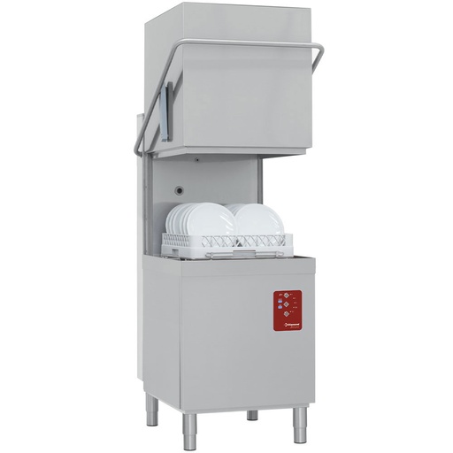 [D26/6B] Hood dishwasher, basket 500x500 mm + Break Tank