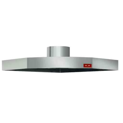 [KCGD1/AS-DP] Hood with motor + kit support, oven CGD/1-DP (700 m³/h)