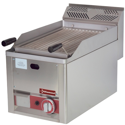 [GS6/GPLT-N] Lava stone grill on gas -Top-