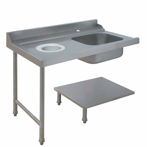 [DLVS-S16] Left hand side pre-wash table (all models)