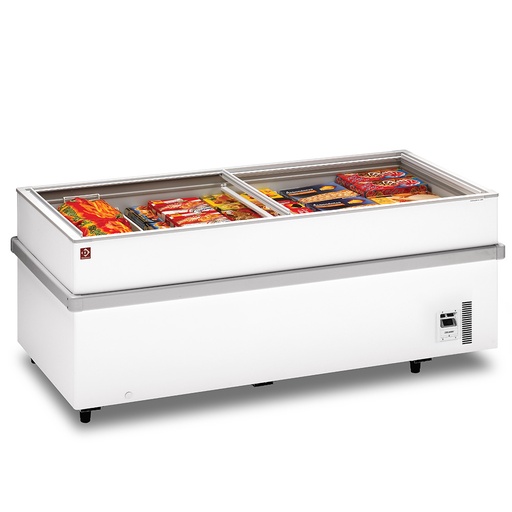 [VT150E/N-R2] Panoramic deep freezer 2 compressors, 1 temperature
