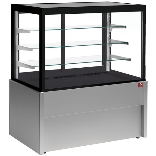 [CB12NN-G5-P] Panoramic display counter, neutral, 4 levels, without storage room - GREY	