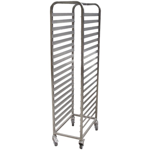 [CG120/B] Plate trolley 20x GN 1/1, space 75 mm