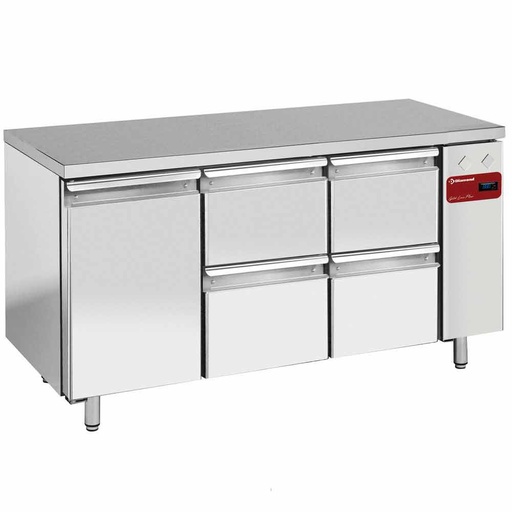 [TS3N/H_2XK1/2-H] Refrigerating table composed of :