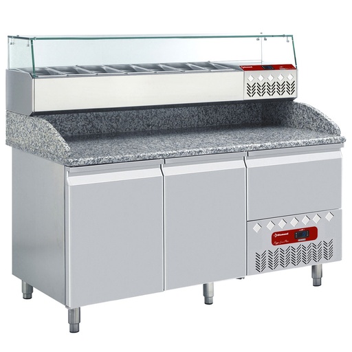 [TP23/P9_SX160G/PP9] Set Refrigerated table & structure: 