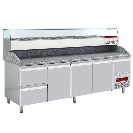 [TP361/P9_SX249G/PP9] Set Refrigerated table & structure: 
