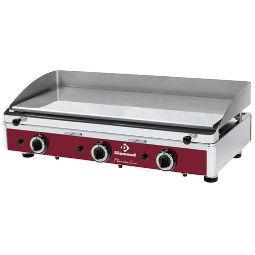 [PLANCHA/3CR-N-2EME] Smooth gas cooking surface, chrome coated