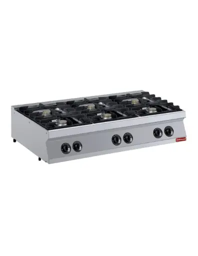 [G17/6BFM9-N] Stove with 6 burners 5,5 kW + maxi gas oven