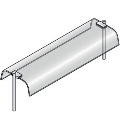 [DPA/V215] Superstructure with curved glass, double