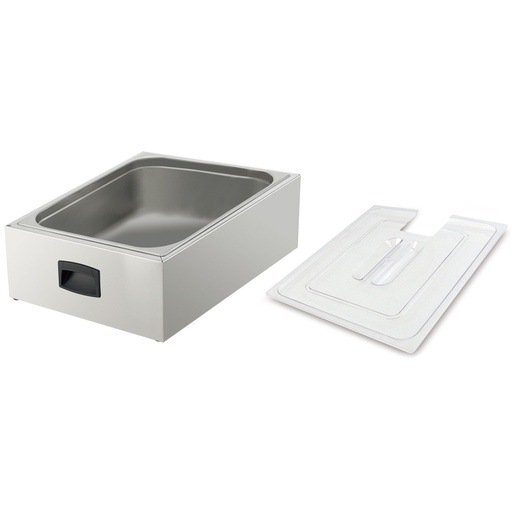 [V2/1C] Tank GN 2/1 for cooker with lid