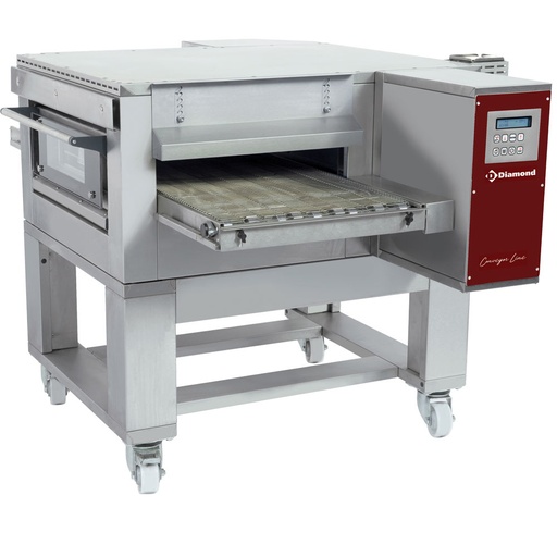 [FTGV50/85-N] Ventilated ovens with heat transition gas, width 500  mm