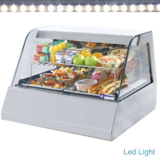 [VGR2/R] Ventilated refrigerated display 2x GN 1/1
