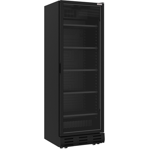[WR-38CS-SB-2EME] Vitrine ventilée positive 382 litres NOIRE