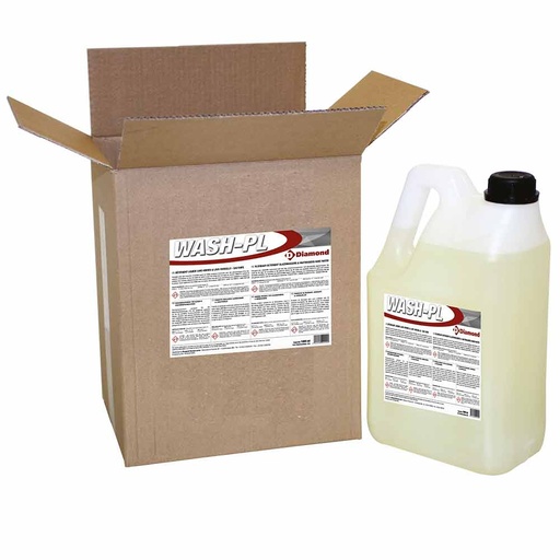 [WASH-PL] Détergent liquide lave-verres & lave-vaiselles  - Eau dure  - 2 BDx5 LT/6KG  