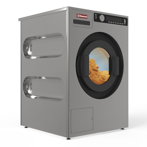 [ML65-NP] Lave-essoreuse "Inox-Titanium", avec pompe de décharge 6,5 Kg