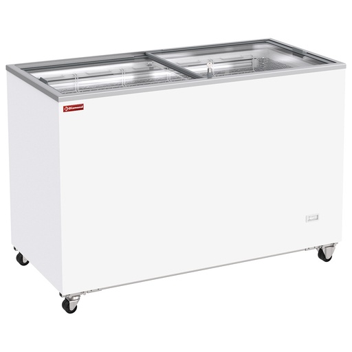 [GVL41-G4] Conservateur bahut, 410 litres, couvercles coulissants sur roulettes