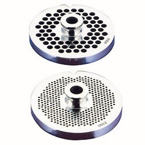 [G88] Grille en inox Ø 8 mm, x hachoir N° 8
