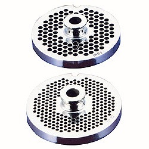 [G326] Grille en inox Ø 6 mm, x hachoir N° 32