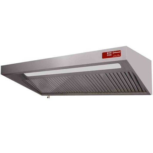 [CSL2009-VTB] Hotte complète (8/9T-2500 M3/h) 120 Pa, éclairage, variateur, 4 filtres