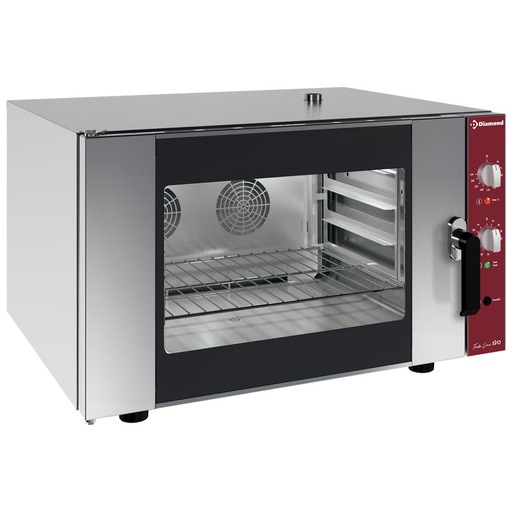 [CGE11-N] Four électrique à convection, 4x GN 1/1 + humidificateur manuel